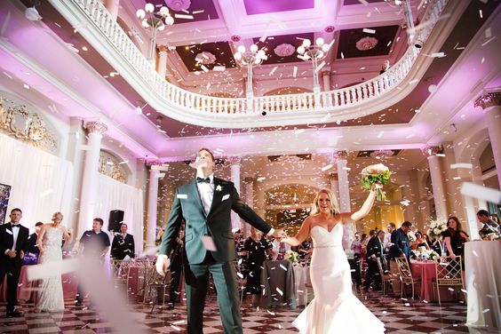 Columbus wedding DJ performing reception at Party Pleasers Columbus Ohio