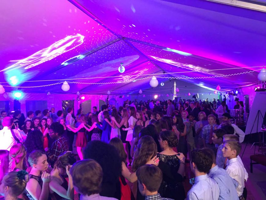 Bar Mitzvah Celebration with People Partying & Birthday Party Entertainment