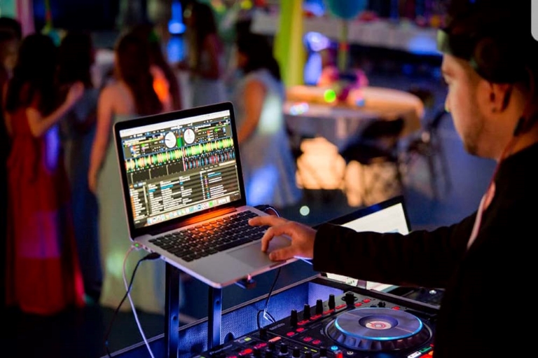 a group of school kids at a party