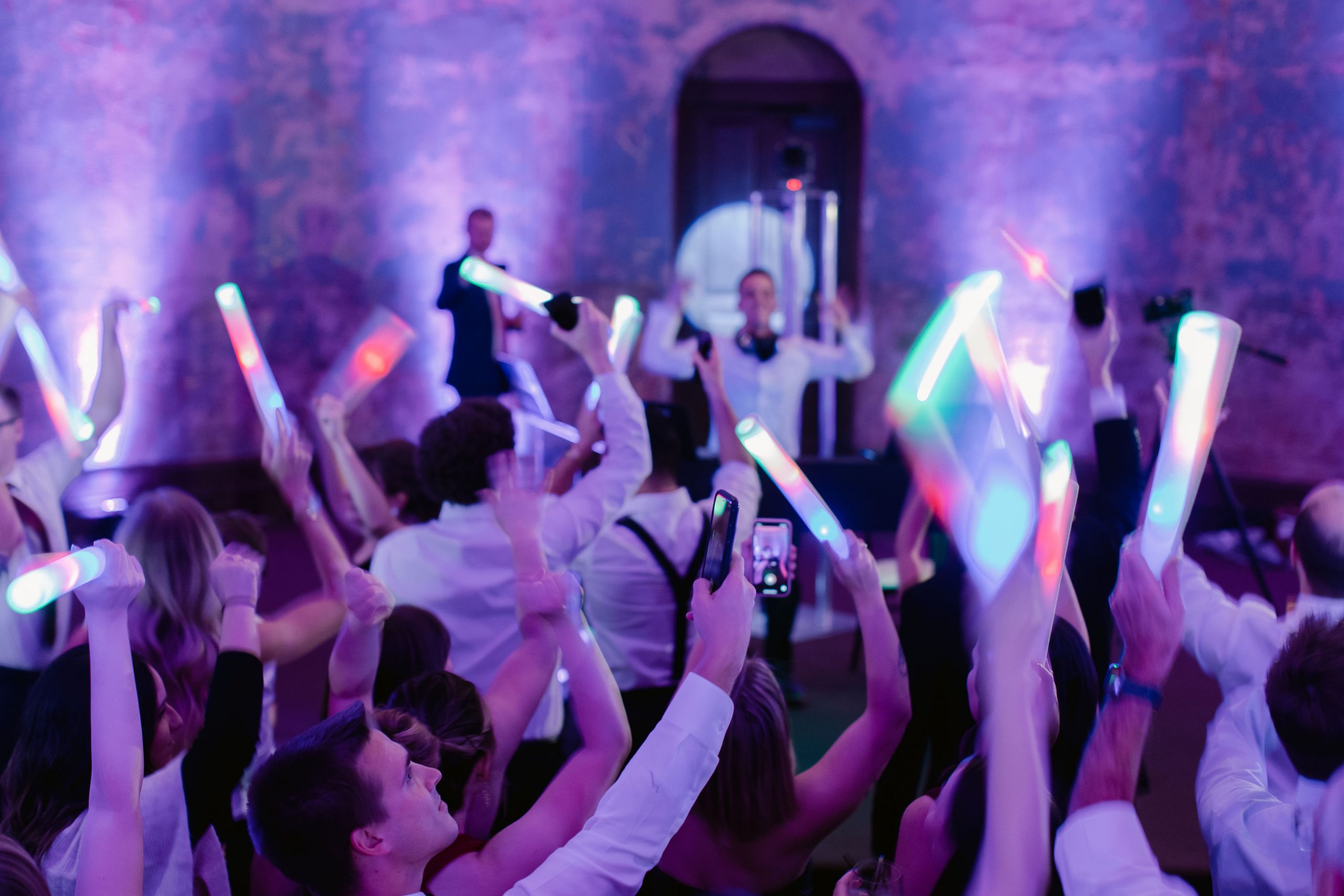 To Foam Glow Stick or Not & Cocktail Hour to Dancing, the Party Pleasers